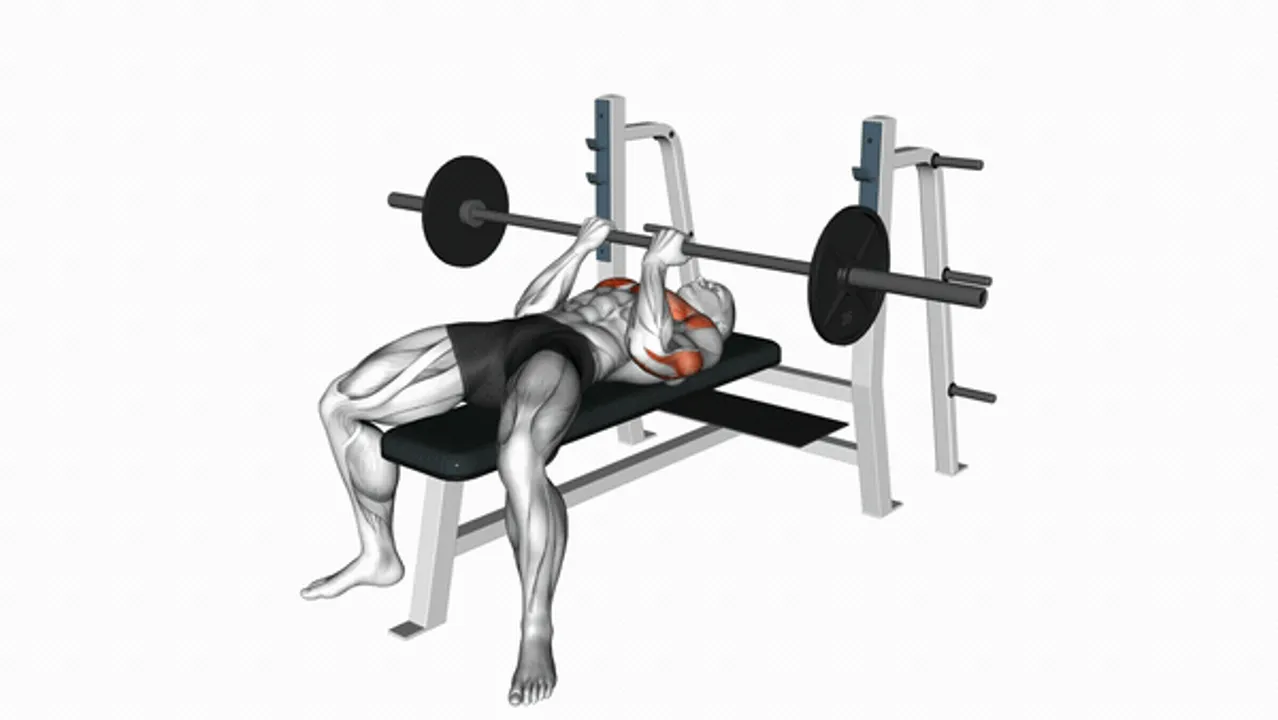 Barbell Reverse Close-Grip Bench Press