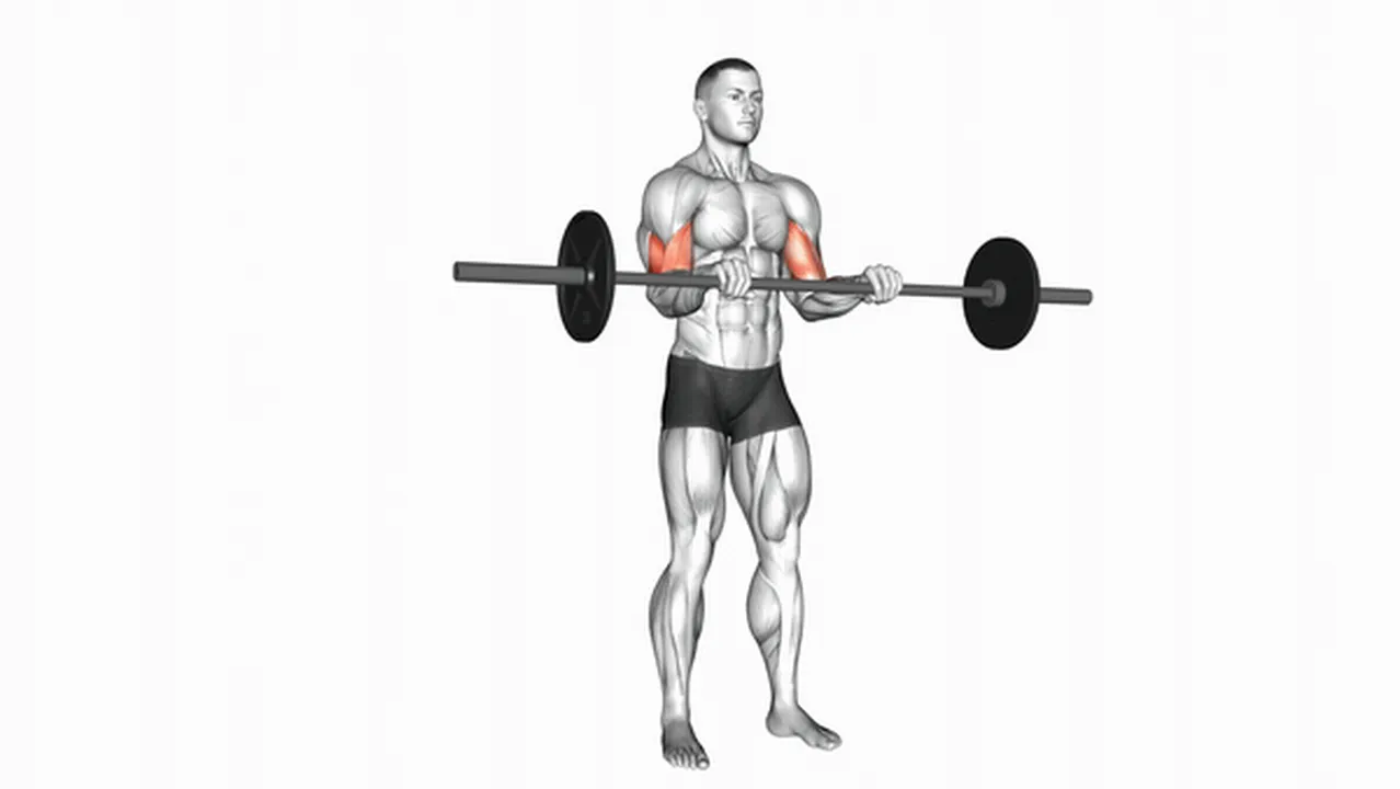 Common mistakes during barbell reverse curls Image