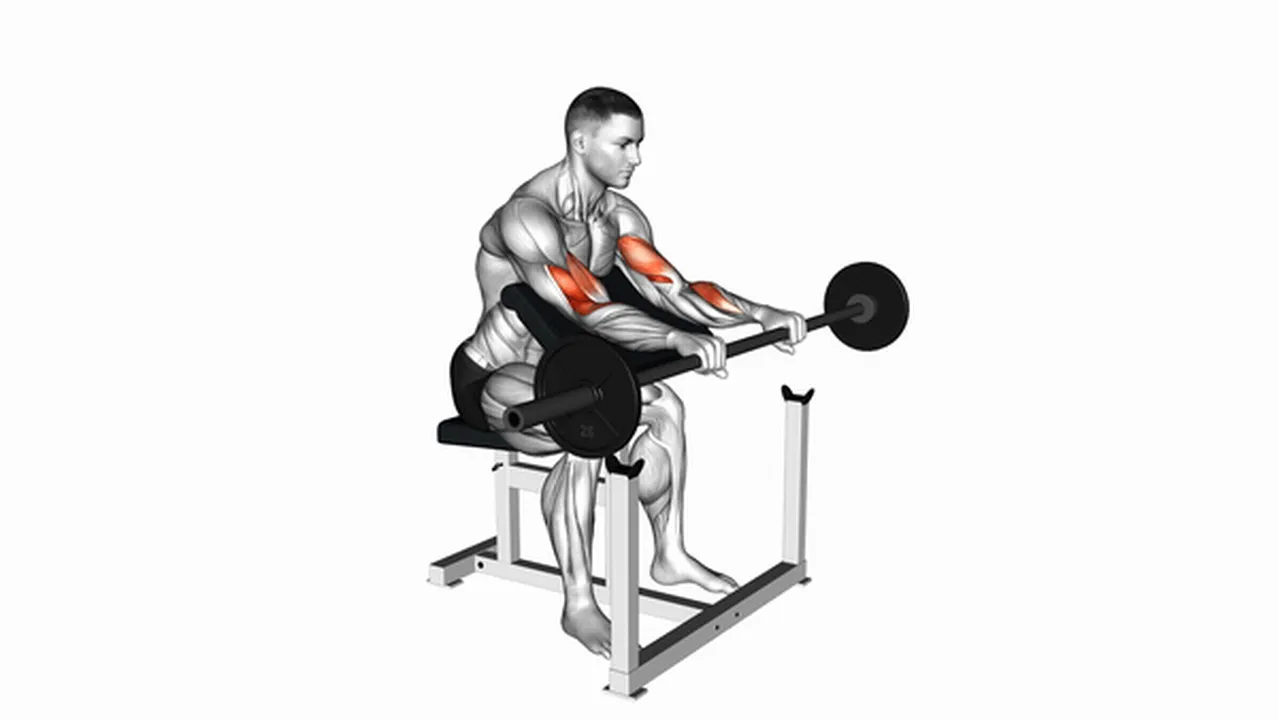 Common mistakes during Barbell Reverse Preacher Curls Image