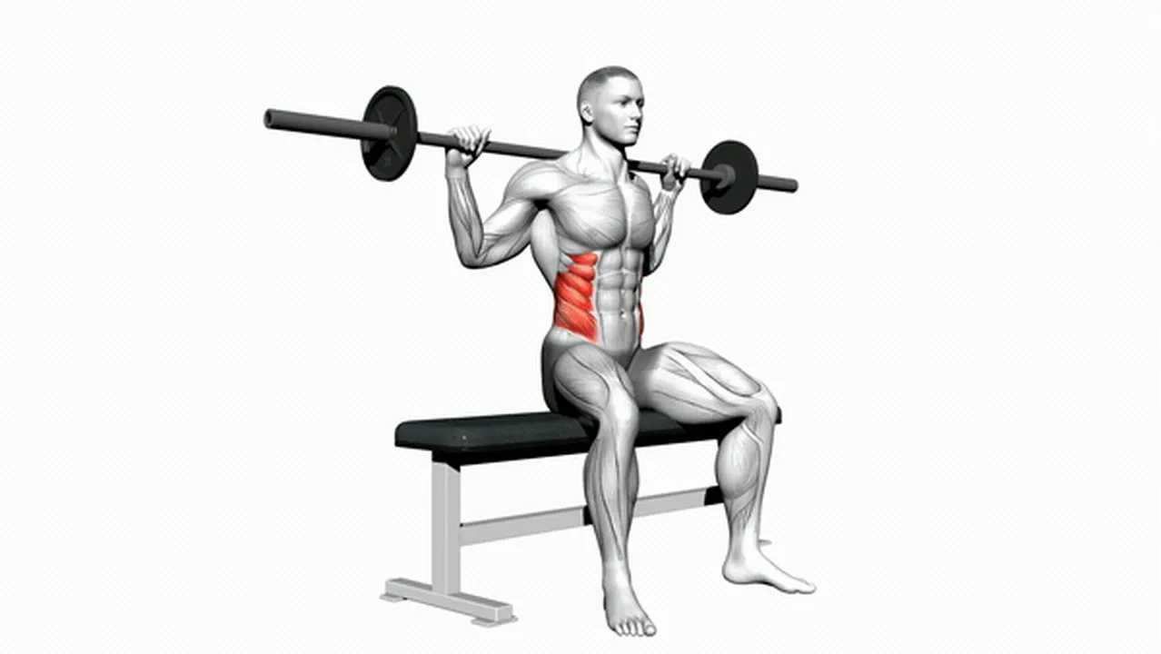 What are the benefits of the Barbell Seated Twist? Image