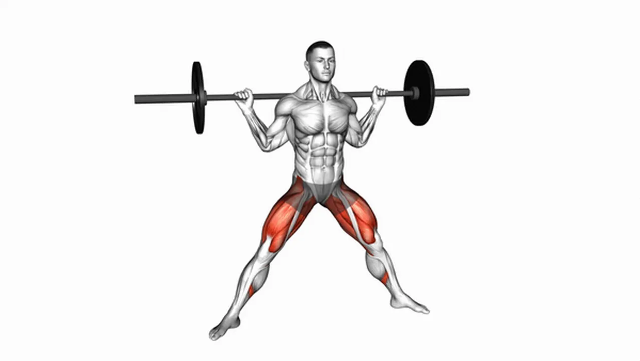 How to do barbell side split squats? Image