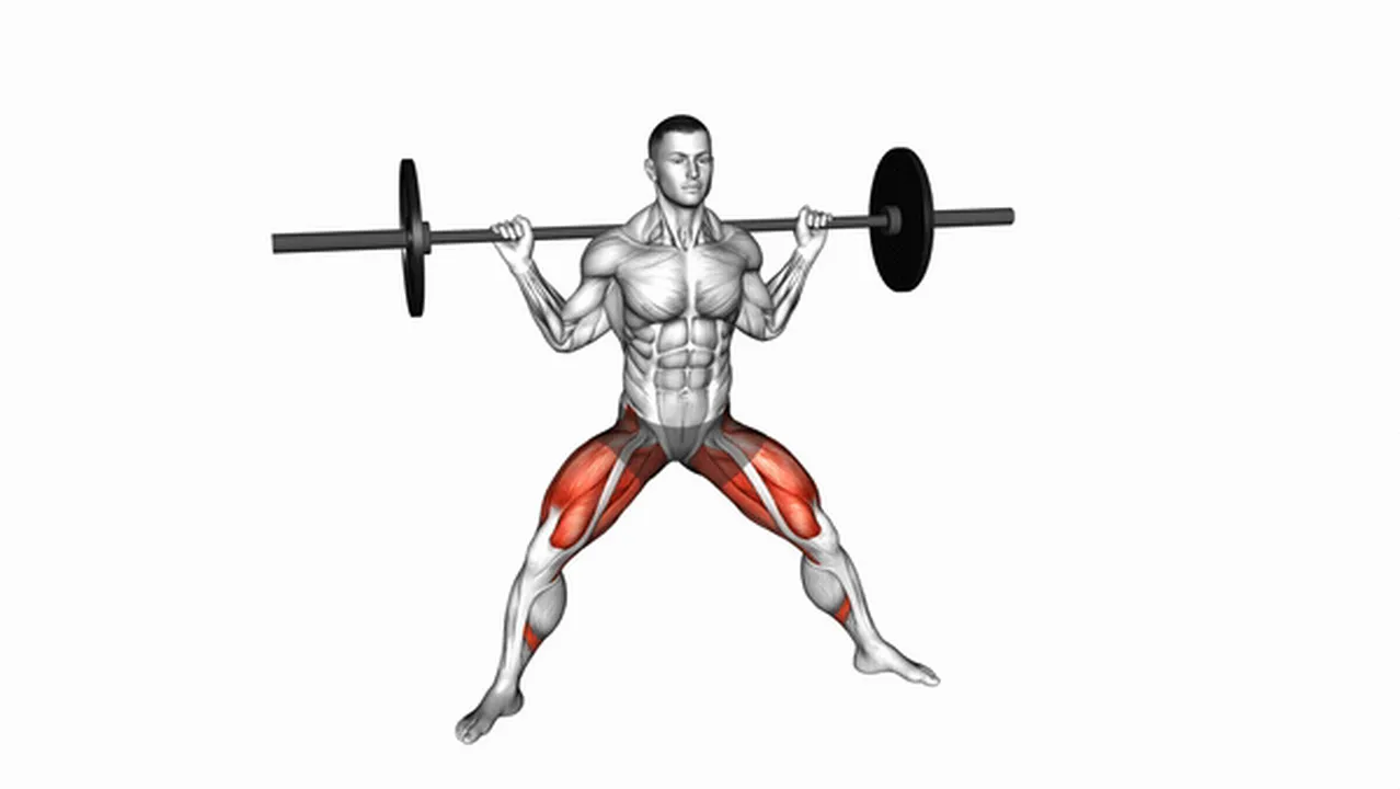 Common barbell side split squat variations Image