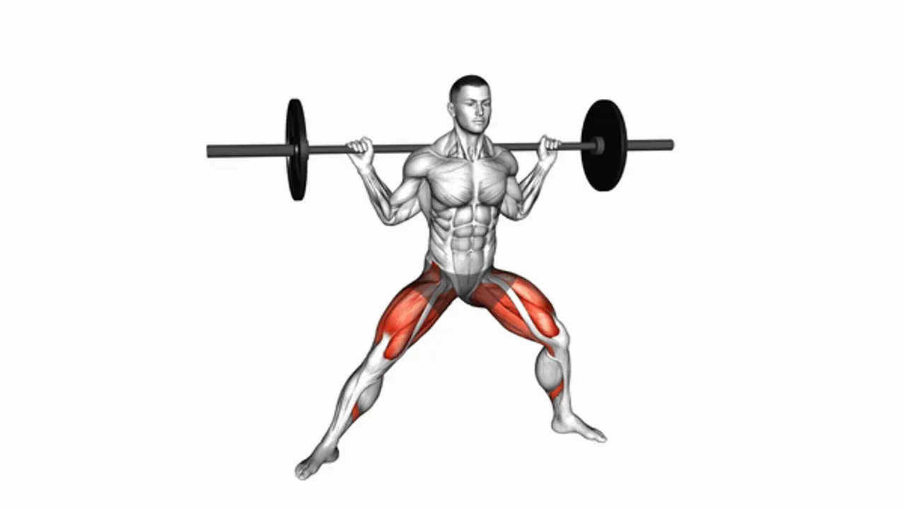 Barbell Side Split Squats