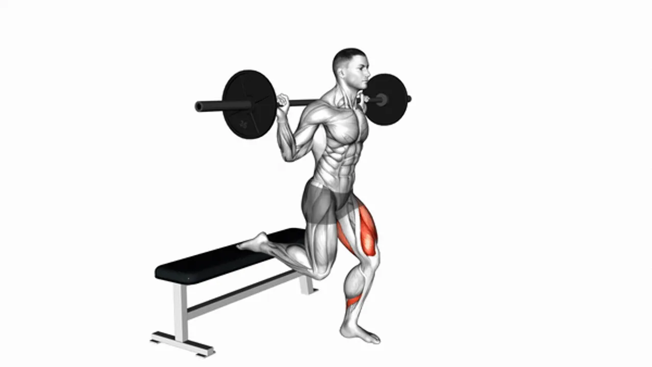 Barbell Single Leg Split Squat