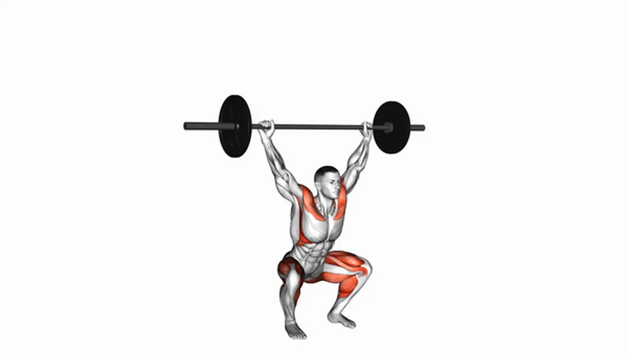 Common Barbell Snatch Balance variations Image