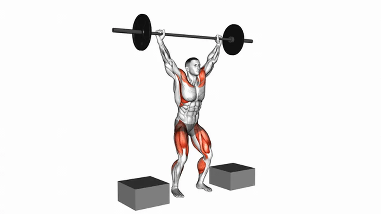 How to do the Barbell Snatch from Blocks? Image