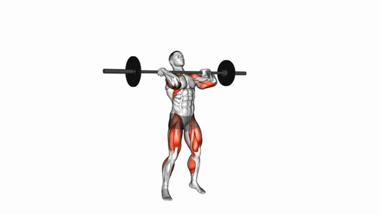 Barbell Split Jerk