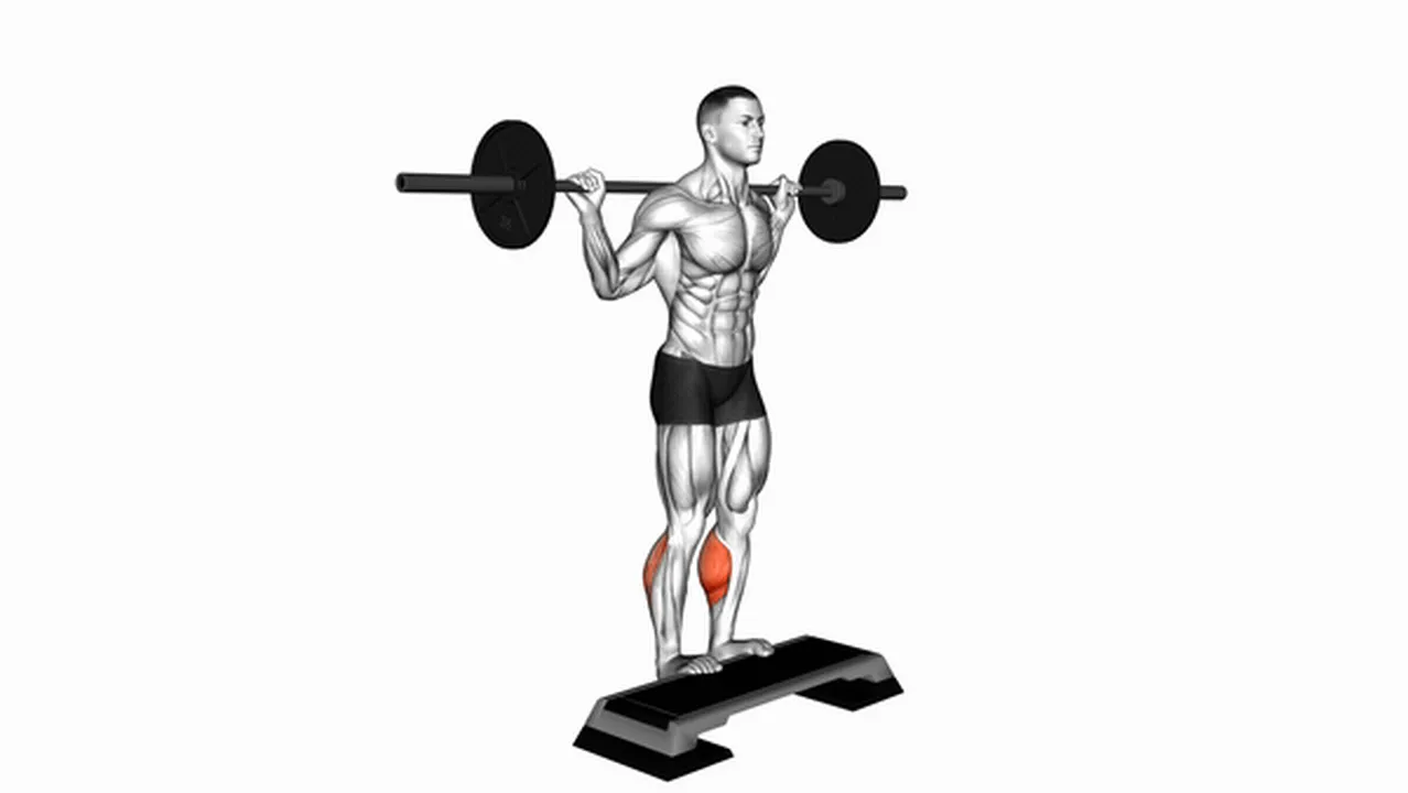 What are the benefits of barbell standing calf raises? Image