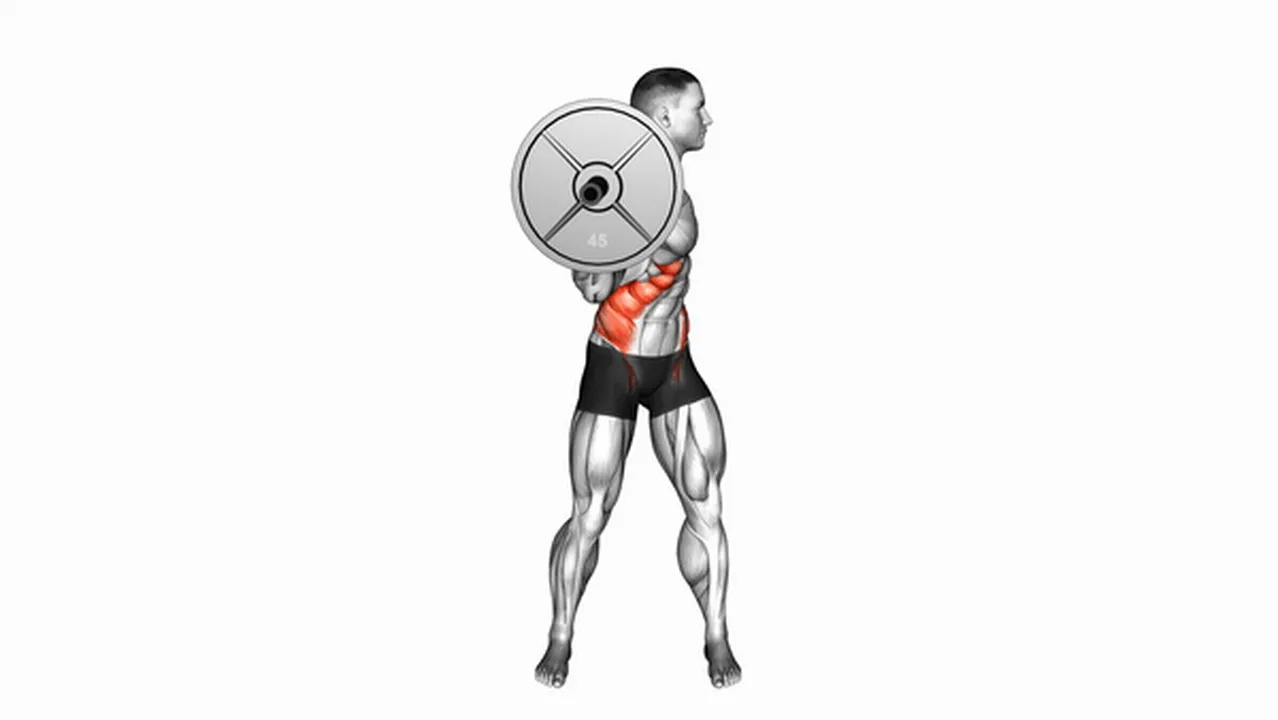 Common mistakes during Barbell Standing Twists Image