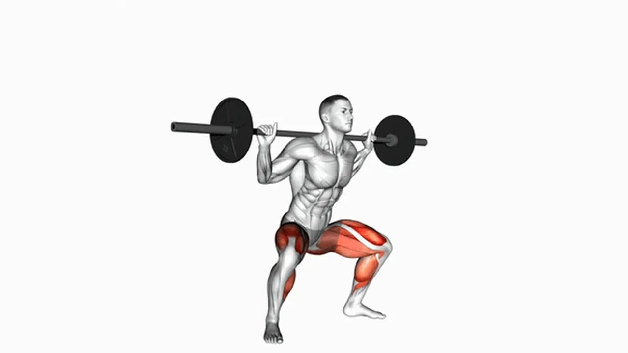 Common Barbell Sumo Squats variations Image