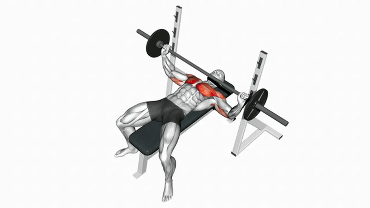 What are the benefits of Barbell Wide Bench Press? Image