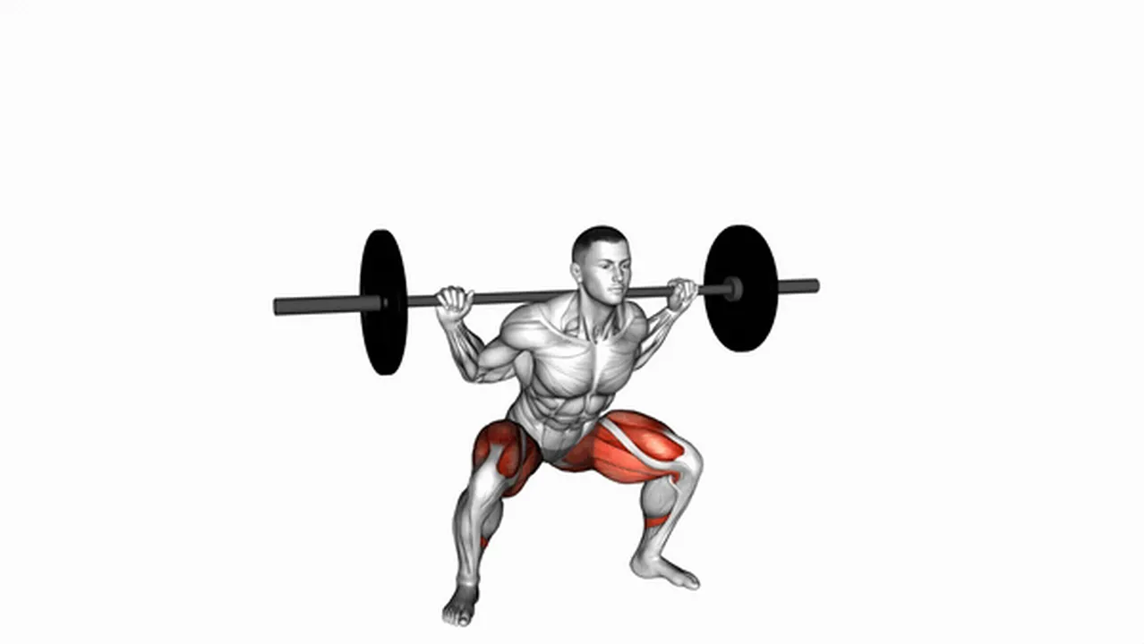 How to do Barbell Wide Squats? Image