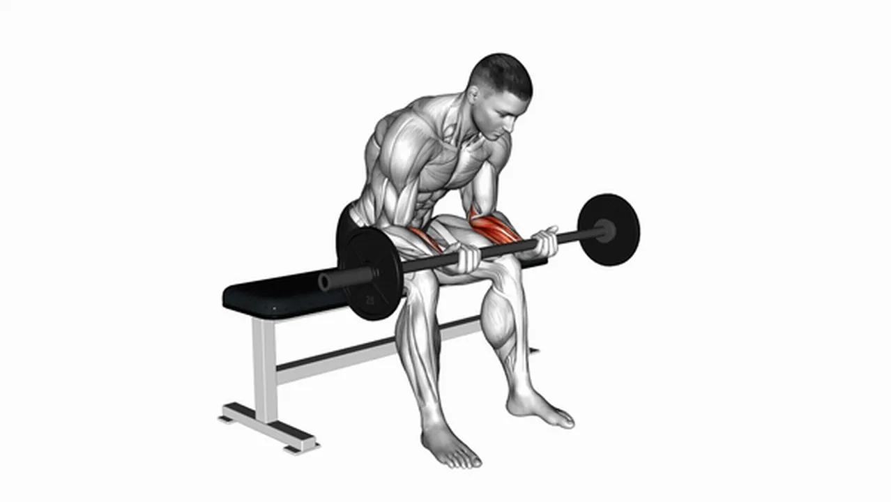 Common barbell wrist curl variations Image