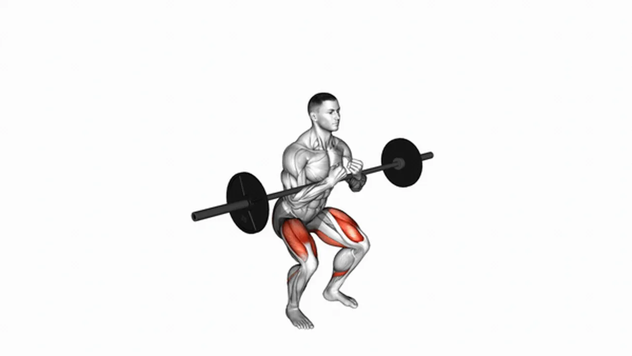 Common Barbell Zercher Squat variations Image