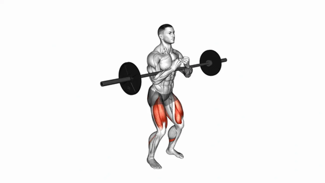 Barbell Zercher Squat