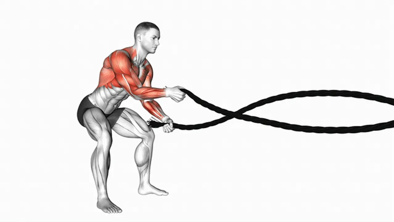 Common mistakes during battling ropes Image