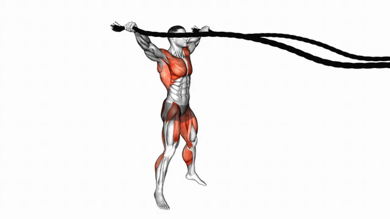 How to do Battling Ropes Jumping Jacks? Image