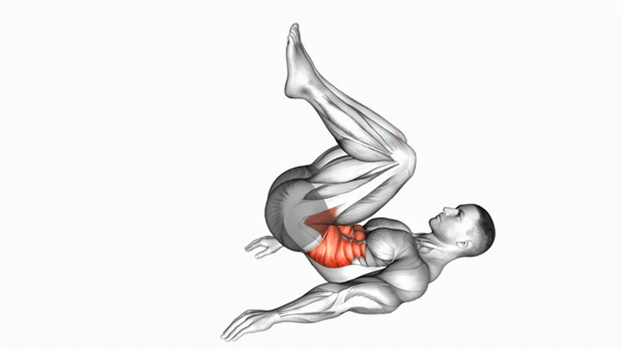 How to do Bent Knee Hip Raises? Image