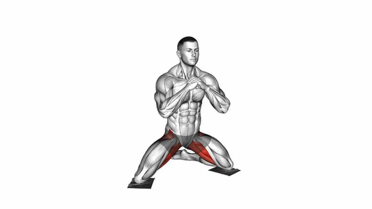 How to do Bodyweight Kneeling Butterfly with Towels? Image