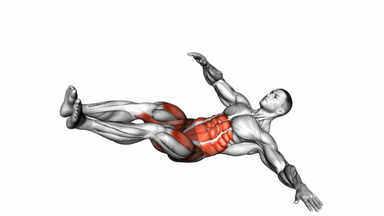 Alternatives to Bodyweight Lying Oblique V-Ups Image