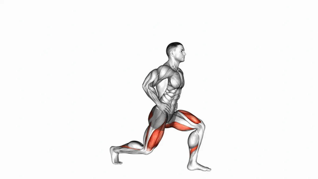 How to do bodyweight rear lunges? Image