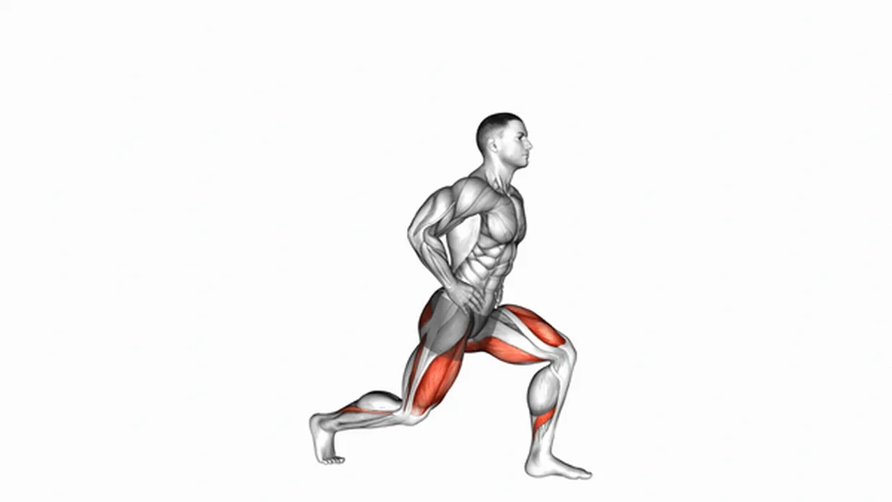 Common bodyweight rear lunges variations Image