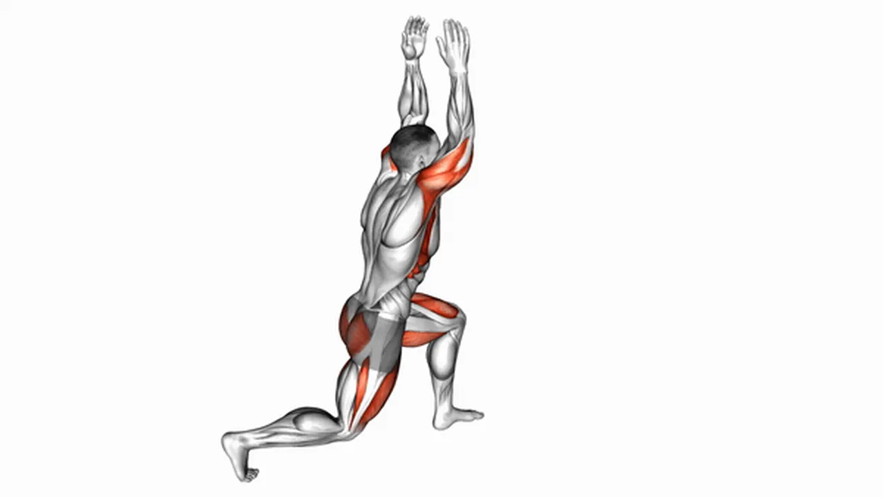 What are the benefits of the Bodyweight Reverse Lunge with Overhead Reach? Image