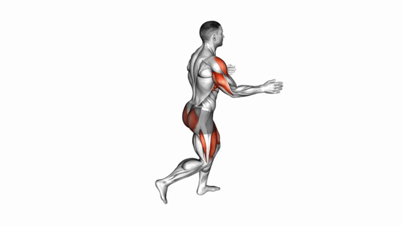 Bodyweight Reverse Lunge with Overhead Reach