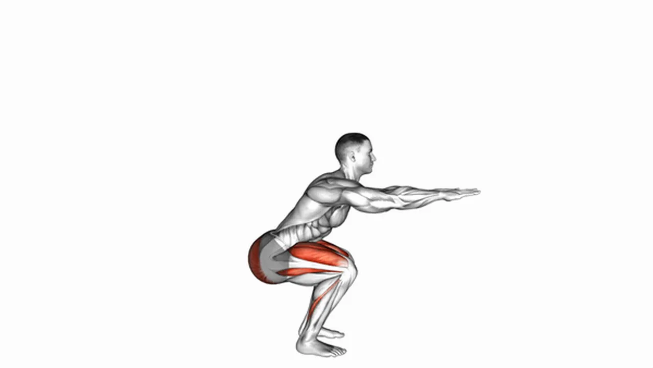 How to do bodyweight squats? Image