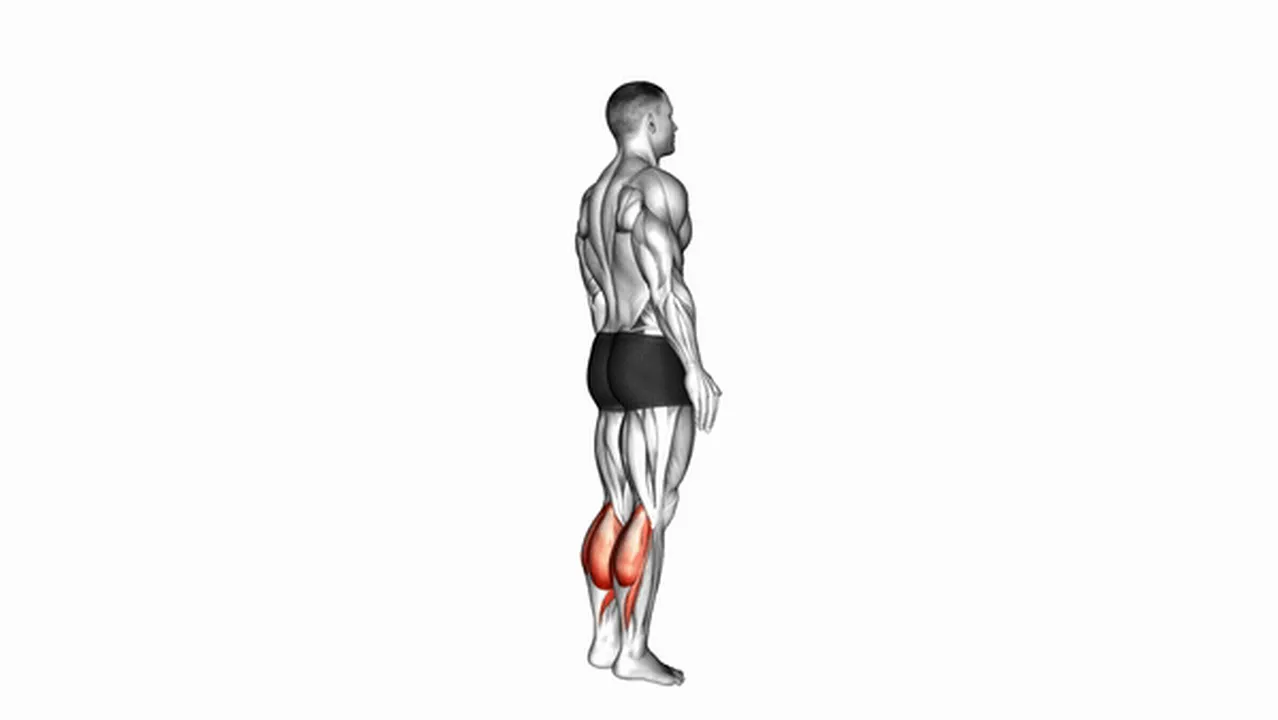 How to do Bodyweight Standing Calf Raises? Image