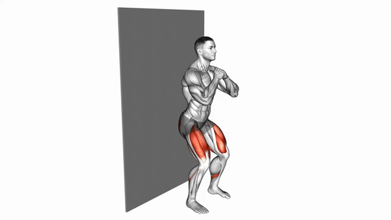 Common variations of Bodyweight Wall Squats Image