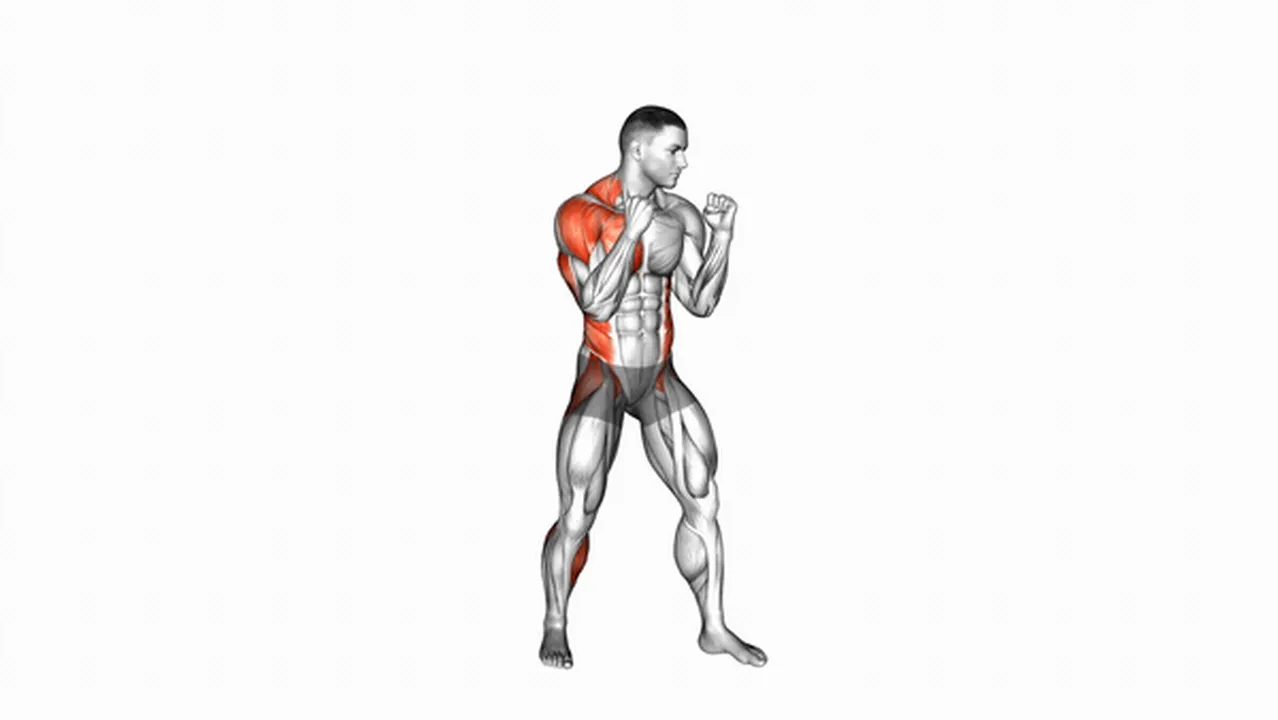 What are the benefits of the boxing right cross? Image