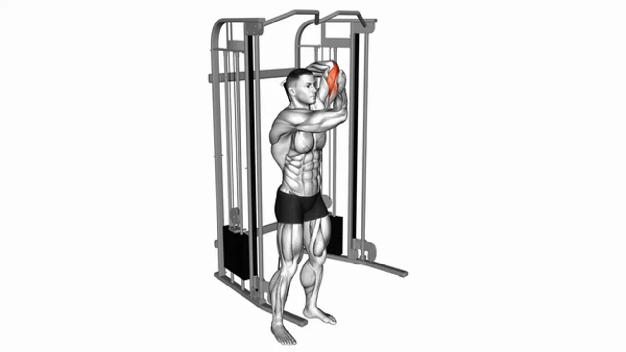 Cable Alternate Triceps Extension