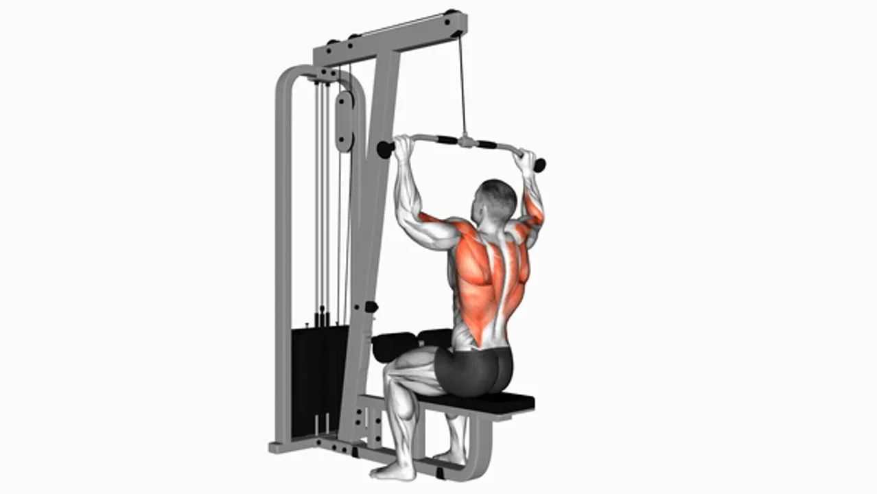 Cable Bar Lateral Pulldown