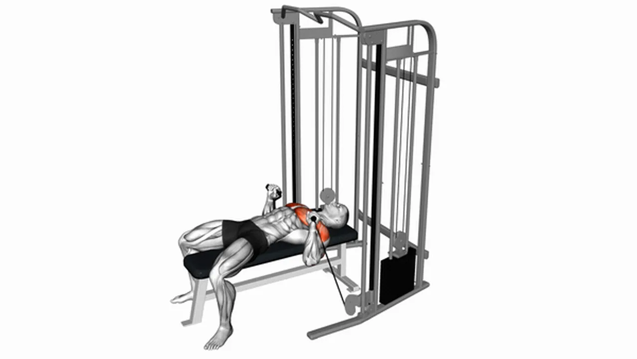 What are the benefits of the cable bench press? Image