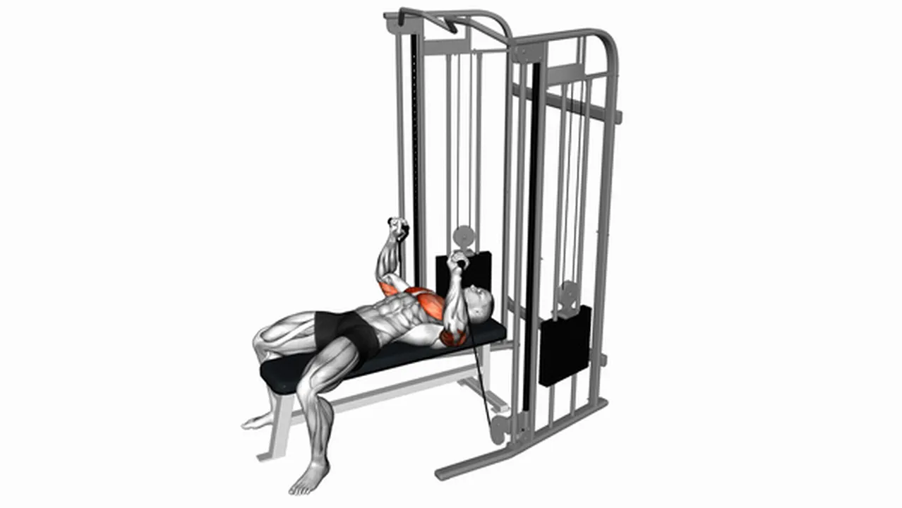 Common cable bench press variations Image