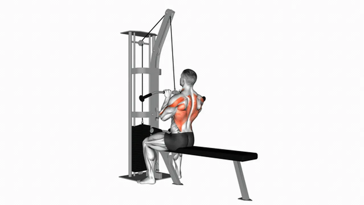 How to do Cable Close Grip Front Lat Pulldown? Image