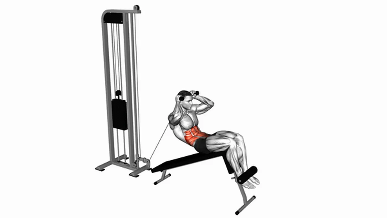 How to do Cable Decline Crunch? Image