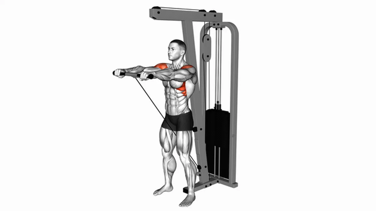 How to do Cable Front Raises? Image