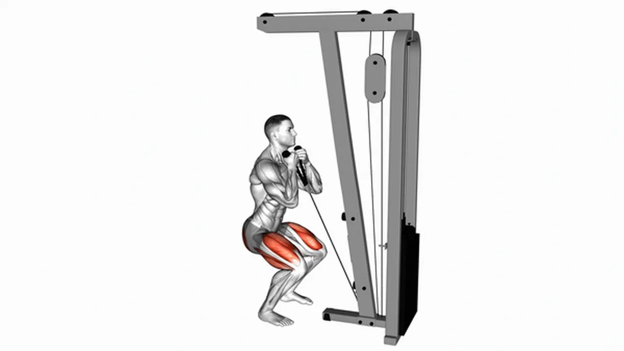 How to do Cable Front Squats? Image