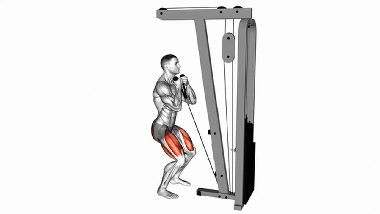 Common mistakes during Cable Front Squats Image