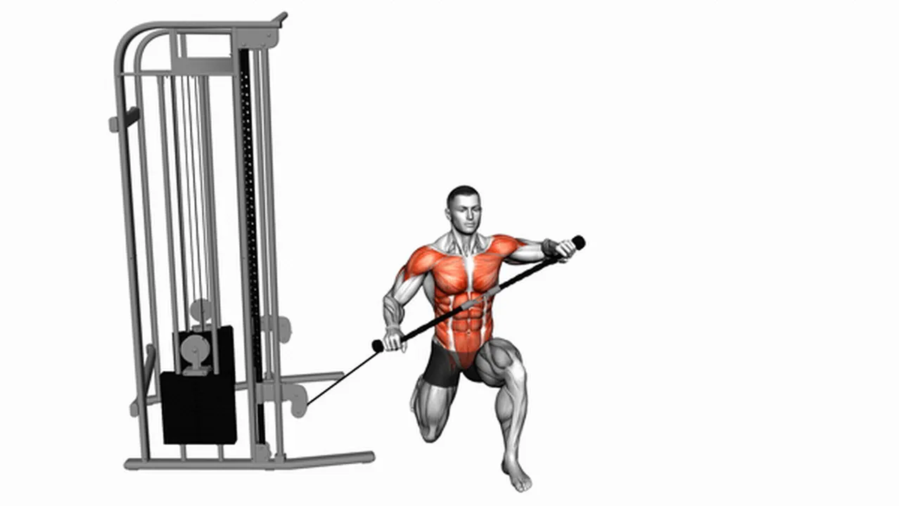 What are the benefits of the Cable Half-Kneeling Lift? Image