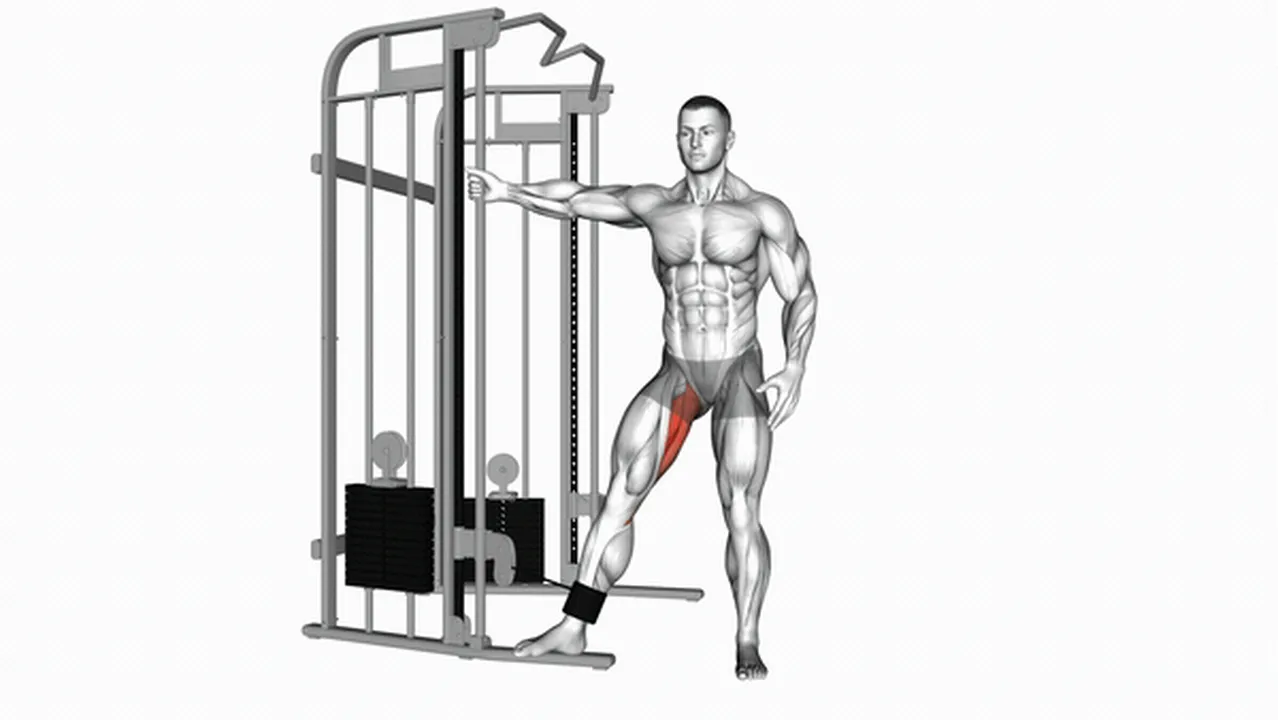 Common mistakes during cable hip adduction Image