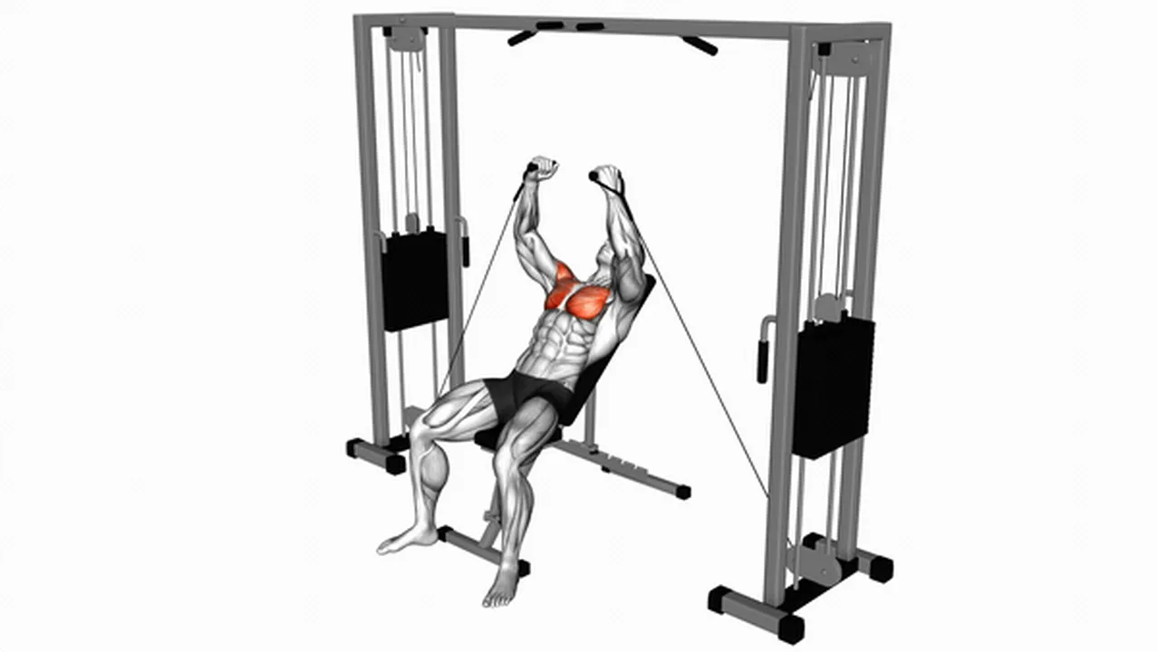 Common variations of Cable Incline Fly Image