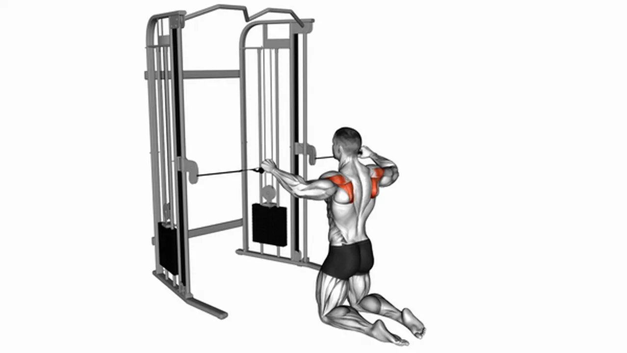 What are the benefits of Cable Kneeling Shoulder External Rotation? Image