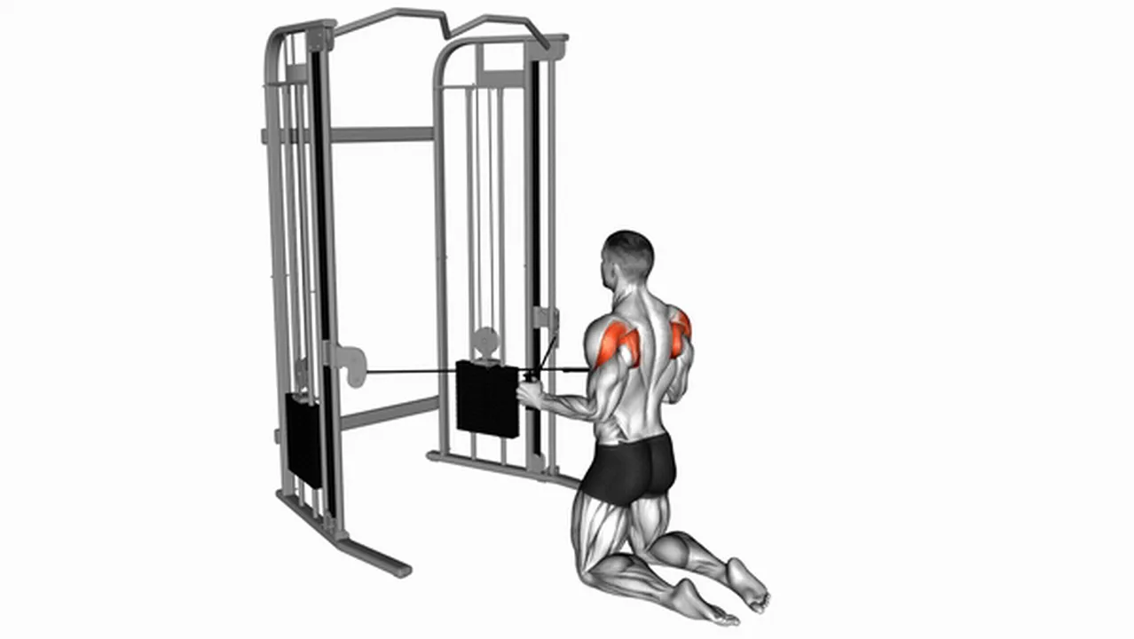 What are the benefits of Cable Kneeling Shoulder Internal Rotation? Image