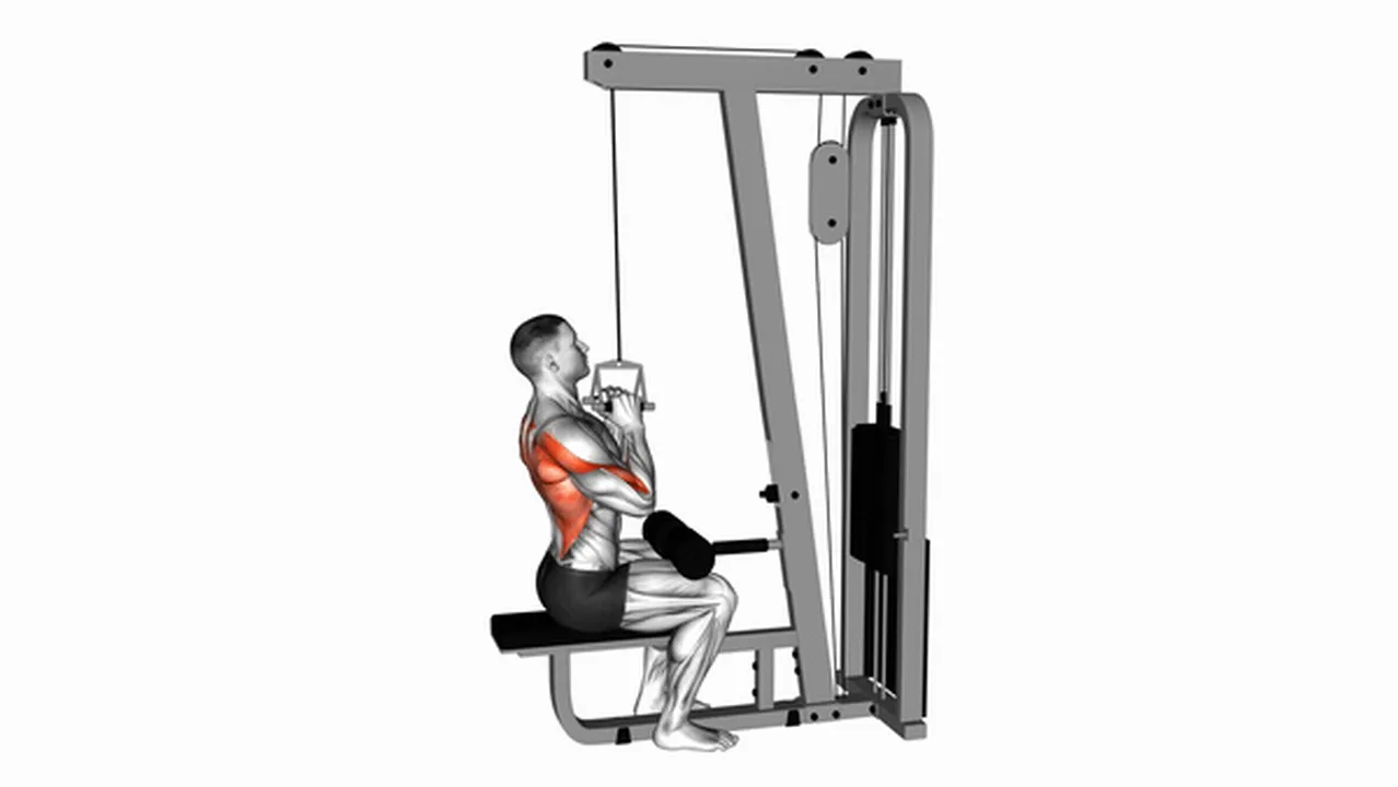 What are the benefits of Cable Lateral Pulldown with V-Bar? Image