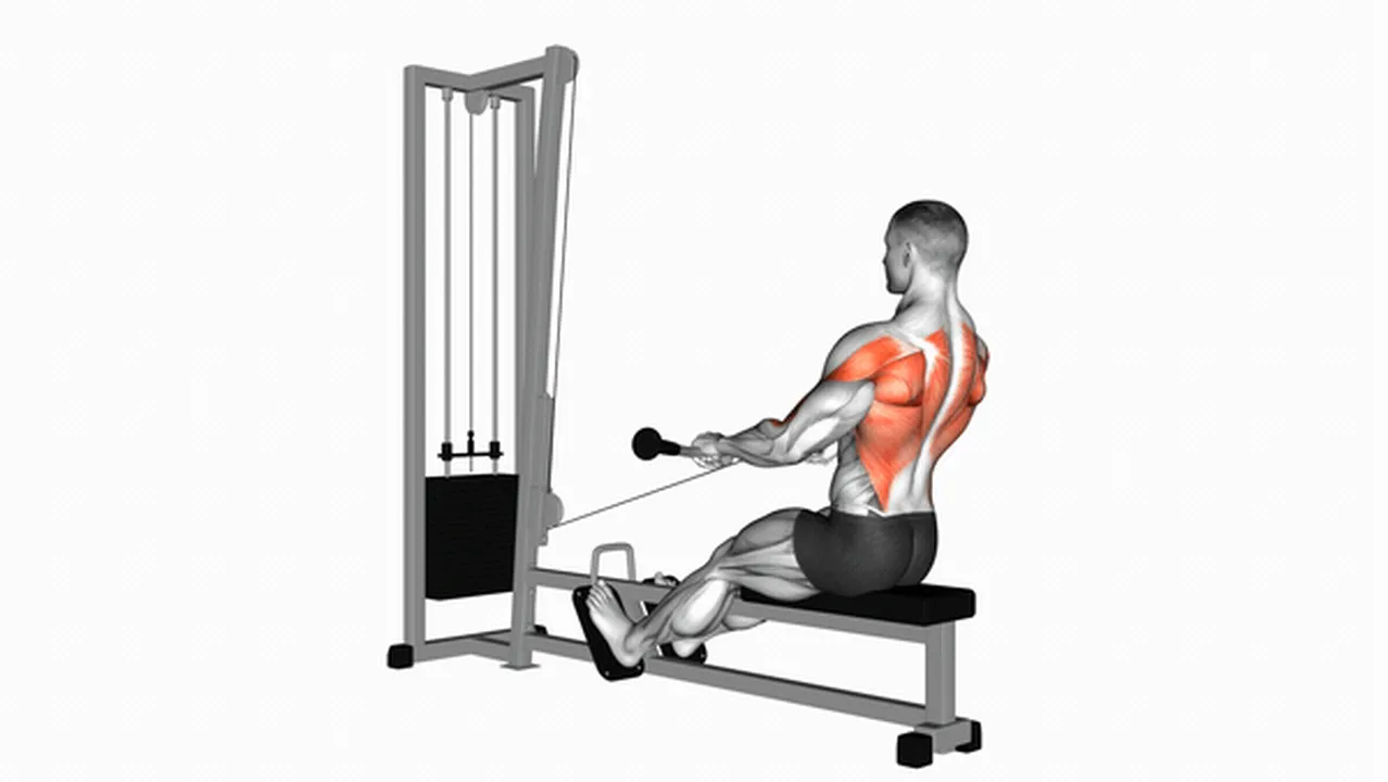 What are the benefits of Cable Low Seated Rows? Image