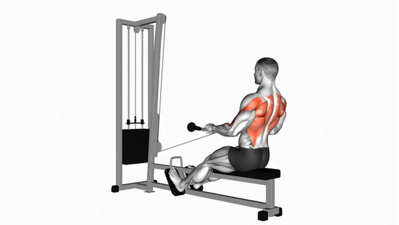 How to do Cable Low Seated Rows? Image