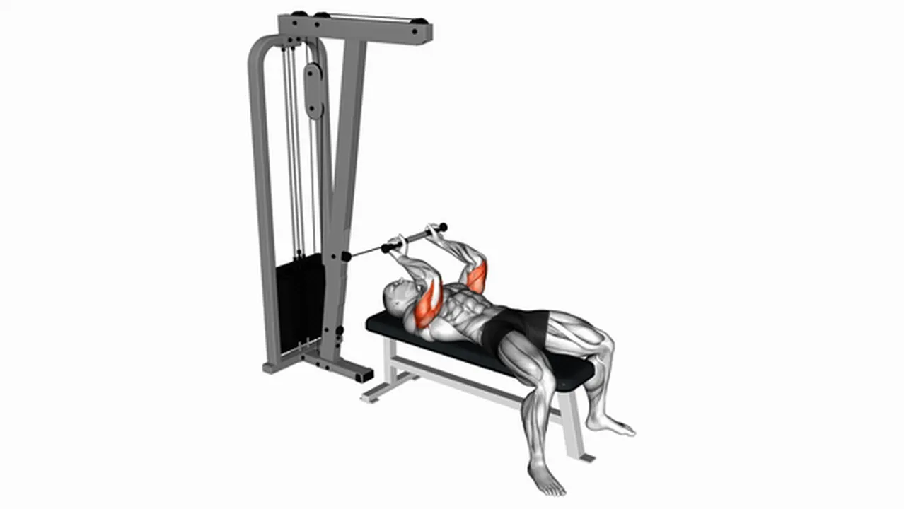 What are the benefits of Cable Lying Triceps Extension? Image